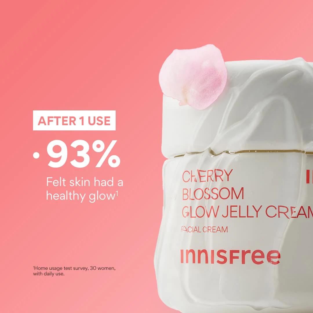 Jeju’s Cherry Blossom Glow Jelly Cream: Ultimate Moisturizer for Radiant Skin - Image 3