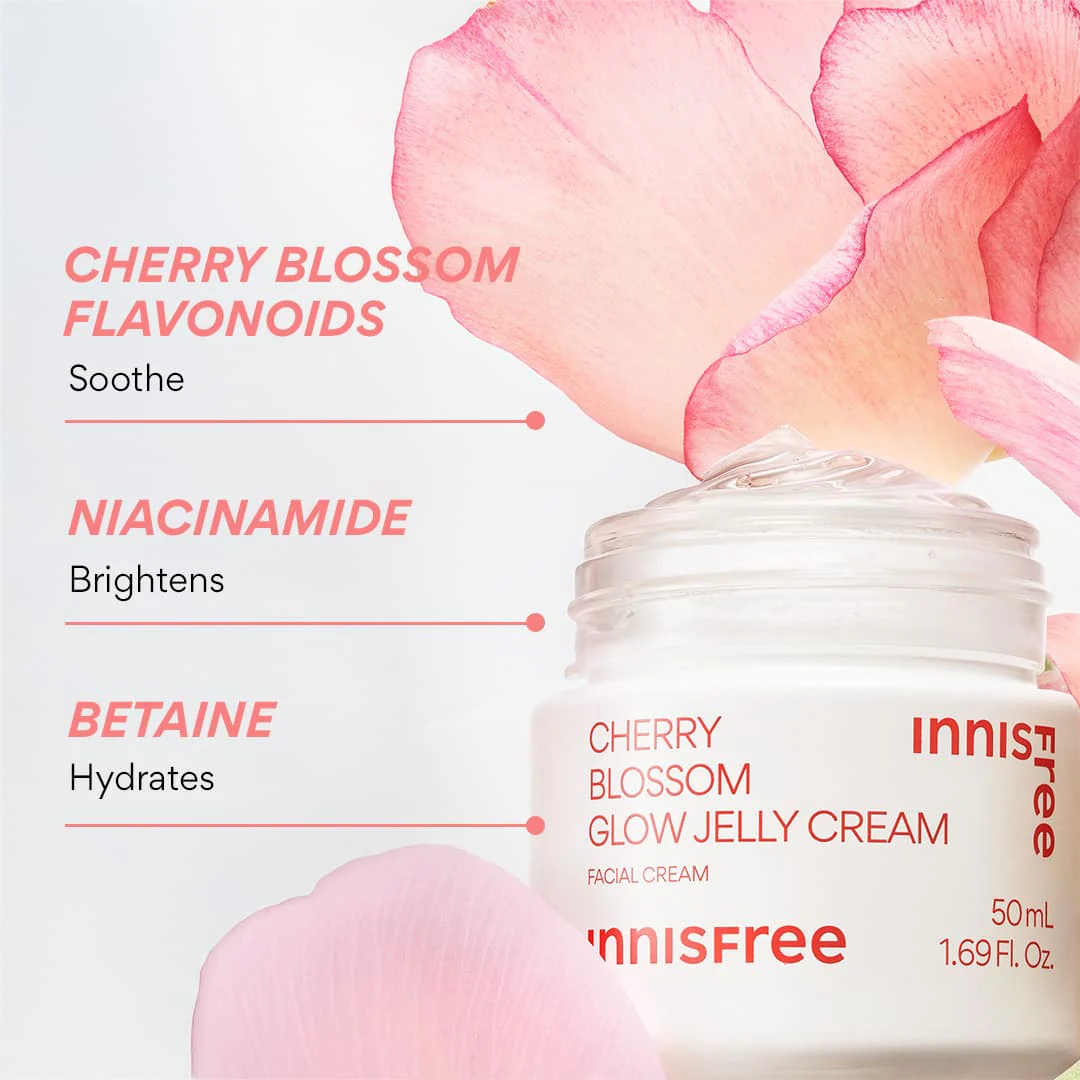 Jeju’s Cherry Blossom Glow Jelly Cream: Ultimate Moisturizer for Radiant Skin - Image 4