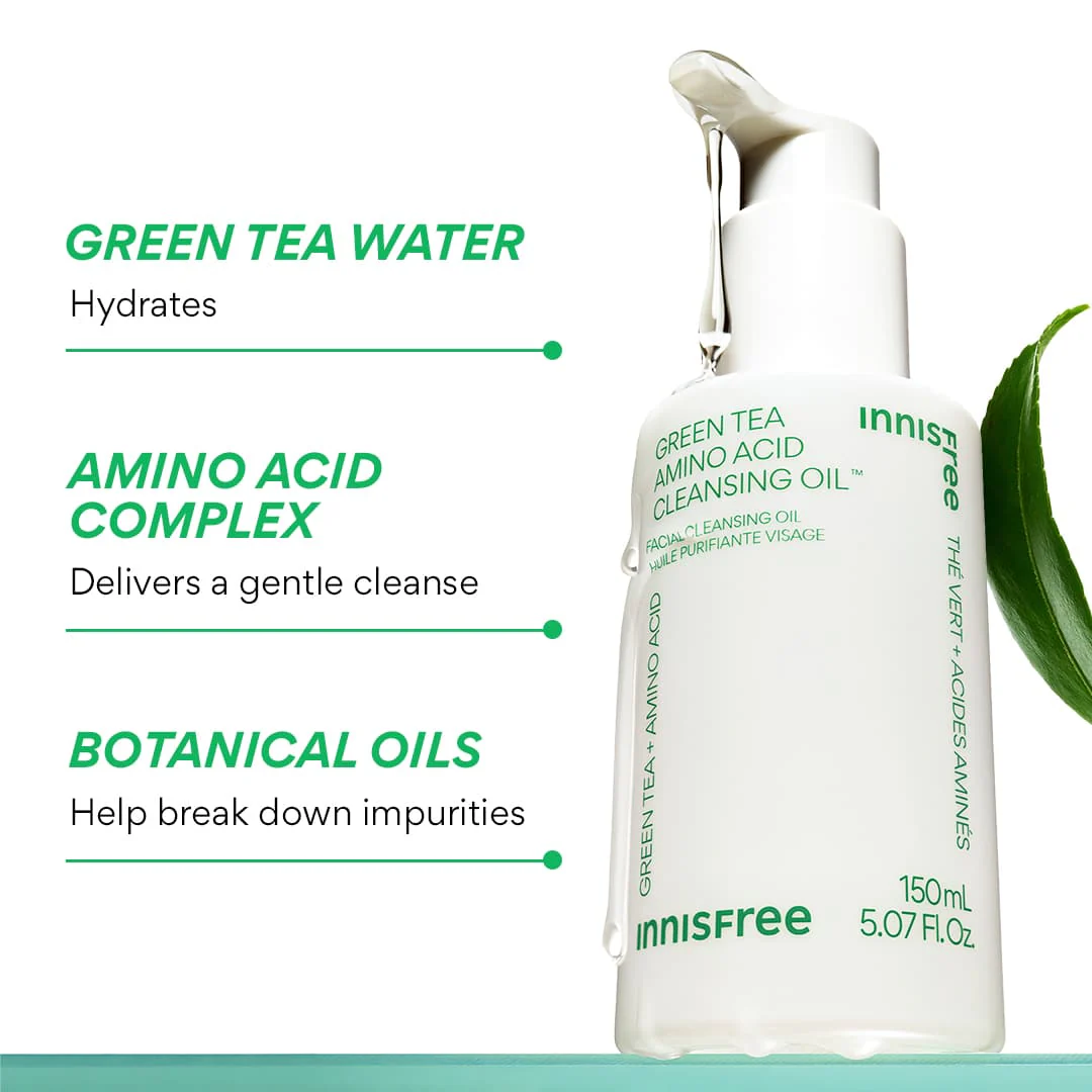 Green Tea Amino Acid Cleansing Oil - Image 3