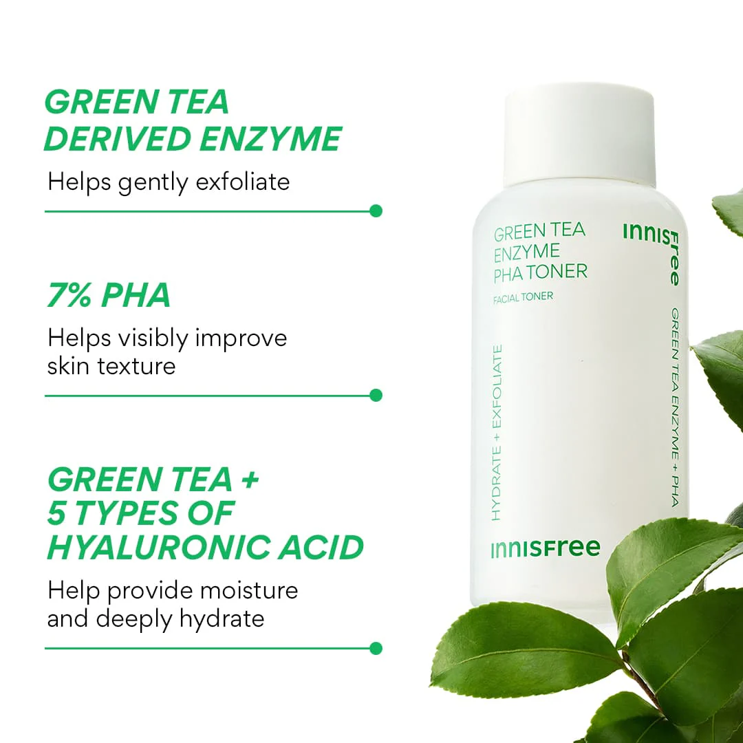 Green Tea Enzyme PHA Toner - Image 4