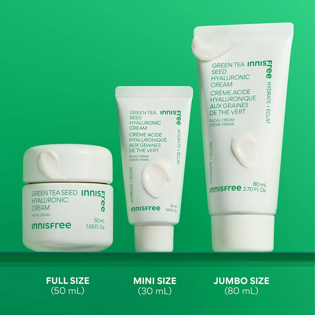 Green Tea Seed Hyaluronic Acid Cream – Face Moisturizer - Image 11