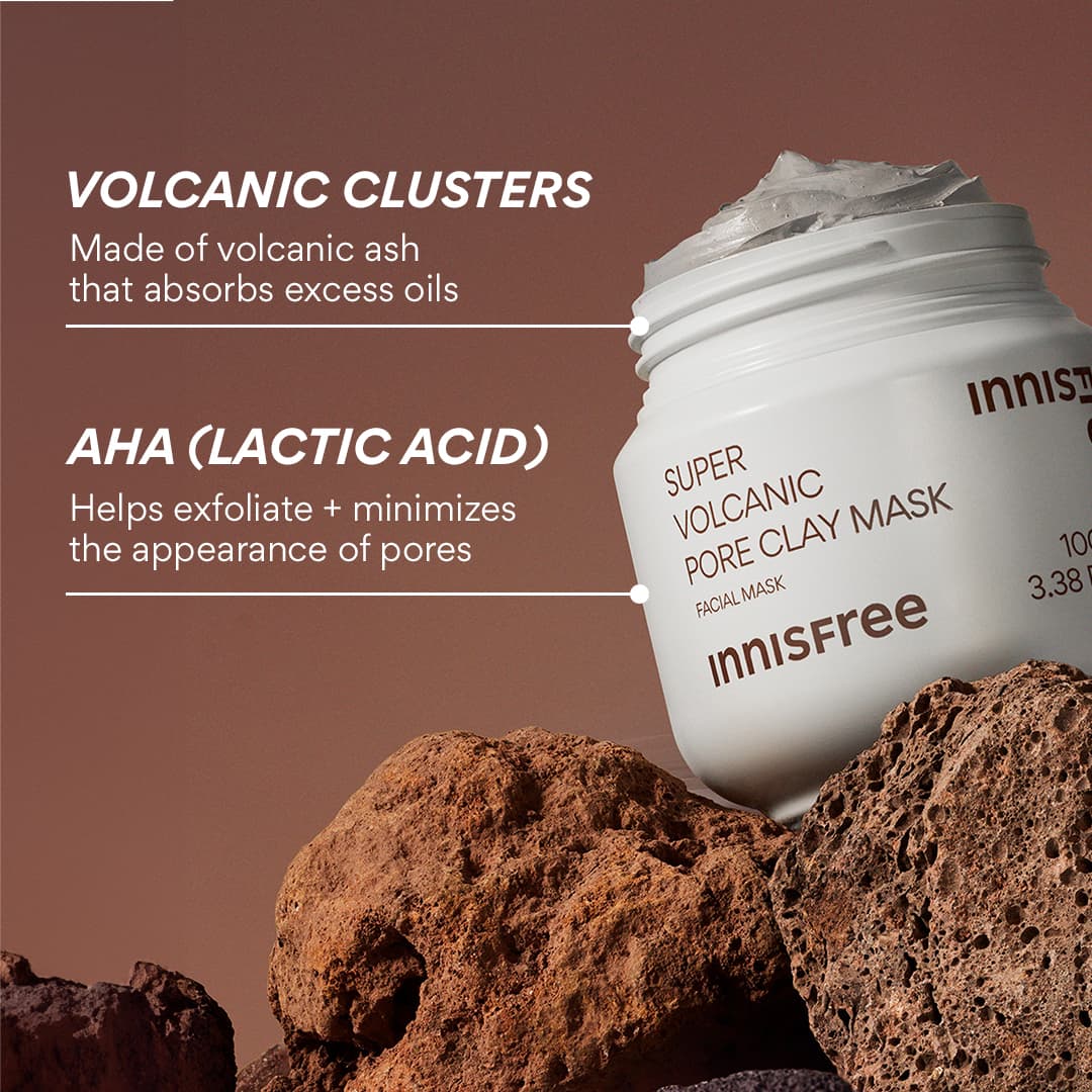 Super Volcanic Pore Clay Mask β Deep Cleanse & Clear Face Pores - Image 5